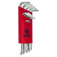 Set 15 Plated Balldriver L Wrenches 17095