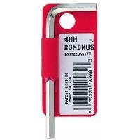 4mm Plated Hex L Wrench   Short 16260
