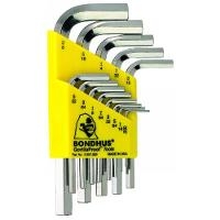 Set 13 Plated Hex L Wrenches 16237