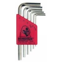 Set 6 Plated Hex L Wrenches 16246