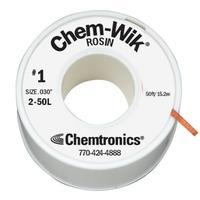 Chem Wik  Rosin Flux Desoldering Braid 2 50L