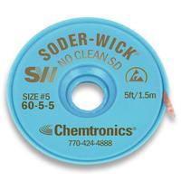 No Clean ESD Desolder Braid  Brown 5  Length   145  Width 60 5 5