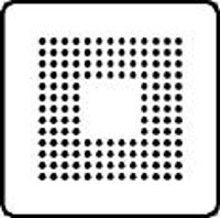 Flextac BGA Rework Stencil  Pack of 10 B4 144 1212 080