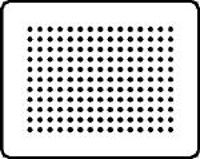 Flextac BGA Rework Stencil  Pack of 10 B4 165 1315 100