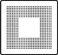 Flextac BGA Rework Stencil  Pack of 10 B4 532 2323 080