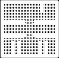 Flextac BGA Rework Stencil  Pack of 10 B4 900 3535 100
