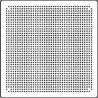 Flextac BGA Rework Stencil  Pack of 10 B4 1513 4040 100