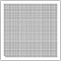 Flextac BGA Rework Stencil  Pack of 10 B4 1680 4242 100