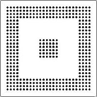 Flextac BGA Rework Stencil  Pack of 10 B6 388 3535 127