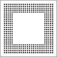 Flextac BGA Rework Stencil  Pack of 10 B6 420 3535 127