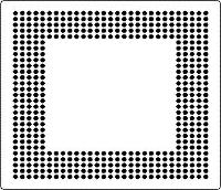 Flextac BGA Rework Stencil  Pack of 10 B6 480 3737 127