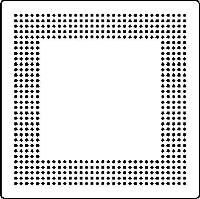 Flextac BGA Rework Stencil  Pack of 10 B6 540 4242 127