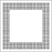 Flextac BGA Rework Stencil  Pack of 10 B6 560 4242 127