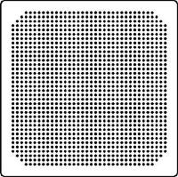 Flextac BGA Rework Stencil  Pack of 10 B6 1272 3737 100