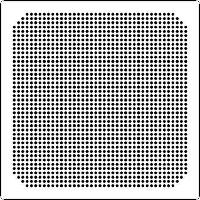 Flextac BGA Rework Stencil  Pack of 10 B6 1657 4242 100