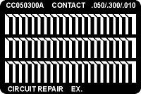 Circuit Frame  Contacts   050  x  300 CC050300AG