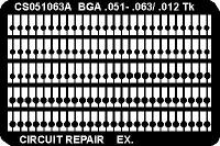 Circuit Frame  BGA Pads   051  x  063 CS051063AS