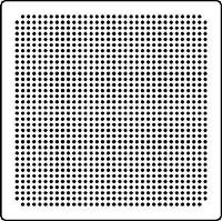 Flextac BGA Rework Stencil  Pack of 10 B6 1152 3535 100