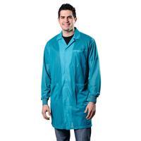 Statshield Lab Coat  Cuffs  Teal  L 73653