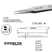 4 75  Tapered Medium Tip Tweezer 2 SA SE