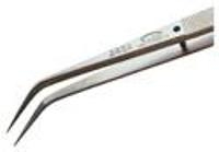 45  Angle Broad Tip 6  Serrated Tweezer 24 6 SA