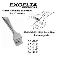 4 7 8  Wafer Handling Tweezer 490L SA PI