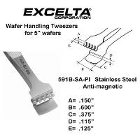 5  Wafer Handling Tweezer 591B SA PI