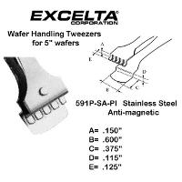 5  Wafer Handling Tweezer 591P SA PI