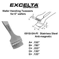 5  Wafer Handling Tweezer 691B SA PI