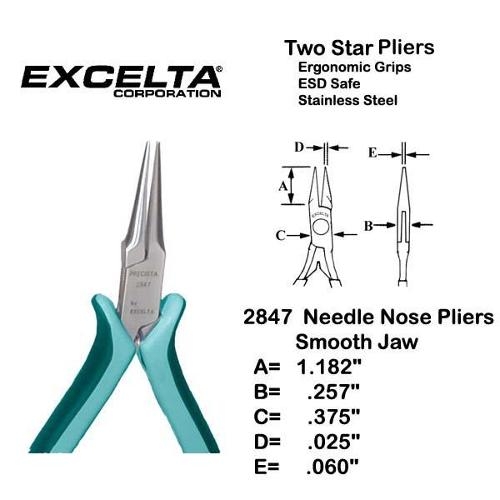 Needle-nosed Pliers - Smooth Jaw