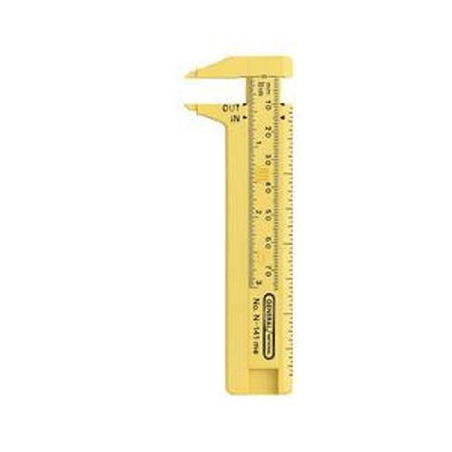 General Tools 141ME Plastic Pocket Caliper