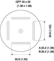 BQFP Nozzle  35 x 35 mm A1203B
