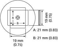PLCC Nozzle  21 x 21 mm A1136B