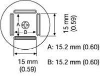 QFP Nozzle  15 2 x 15 2 mm A1126B