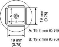 QFP Nozzle  19 2 x 19 2 mm A1127B