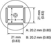 QFP Nozzle  20 2 x 20 2 mm A1261B