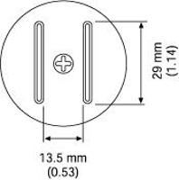 SOP Nozzle  29 x 13 5 mm A1259B