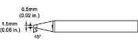 45  Angle Soldering Tip  2 pack A1388