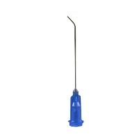 22 Gauge 1 5  Premium Tip ID  016  45   Bend  Blue  Bulk of 1000 JG22 1 5HP 45
