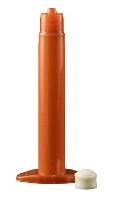 3 cc UVA Air Barrel  White PE Stopper Box 50 JG3A 50 UVA