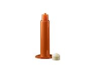 5 cc UVA Air Barrel  White PE Stopper Box 40 JG5A 40 UVA