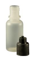 0 5 oz  Bottle LDPE Cylinder w  Cap Luer Lock JG0 5BC