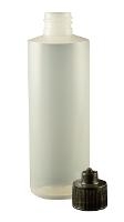 4 oz  Bottle LDPE Cylinder w  Cap JG4 0BC