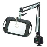 7 5 x 6 25  Rectangular Magnifier 3 Diopter  1 75X   Carbon Black 72400 B