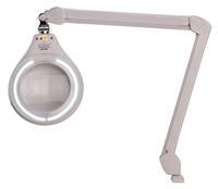 Accu Lite  6  Round LED Magnifier 3 5 Diopter  1 88x   White Finish ALRO6 45 W