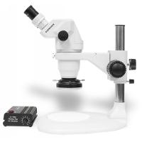 Stereo Zoom Microscope on Post Stand SZ PK1 LED