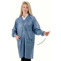 ESD Coat w Cuffs  Blue   XL HOC 23C XL