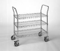Dura Seal 3 Shelf Utility Cart 21  x 36 RD314PW