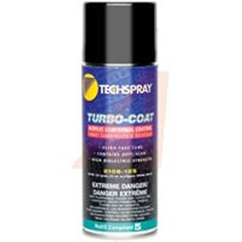 Techspray Turbo-Coat 2108-12S Turbo-Coat Acrylic Conformal Coating