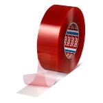 tesa 4965 Original Double Sided PET Film Tape  Transparent  1 5  x 60yd 4965 1 5 60